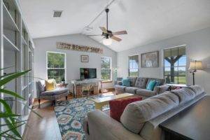 A vacation rental in Fredericksburg to relax in after enjoying one of the best wine tours in the area. 